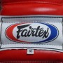 Fairtex BGL7 Pro Боксерские Перчатки Lace Up Шнурки Мексиканский Стиль Красный